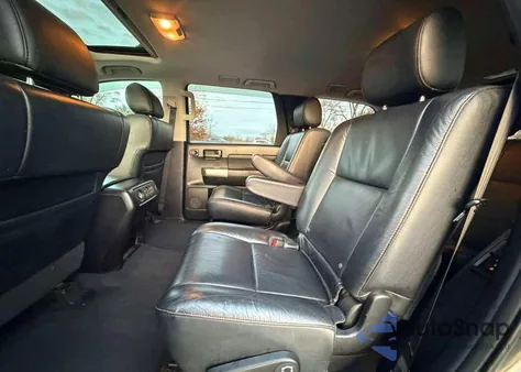 2021 Toyota Sequoia Sr5 из США, поврежденный, VIN 5TDEY5B10MS182254